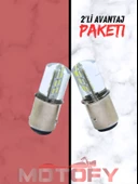 LED STOP ARKA FREN AMPÜLÜ ULTRA PARLAK BEYAZ (2 ADET) thumbnail 1