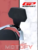 GP Kompozit Yamaha NMAX 125 / 155 2015-2024 Uyumlu Sissy Bar thumbnail 5