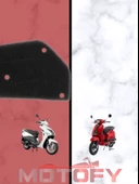 50 CC SCOOTER MOTOSİKLET HAVA FİLTRESİ - MONDİAL WİNG 50 REVOLT RS5 thumbnail 2