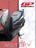 GP Kompozit Yamaha XMAX 250-400 2018-2022 Uyumlu Bacak Koruma Fiber thumbnail 3