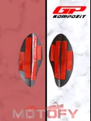 GP Kompozit Yamaha XMAX 250-400 2018-2022 Uyumlu Grenaj Koruma Fiber thumbnail 2