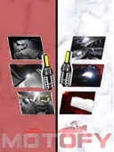 YENİ NESİL T10 LED ULTRA PARLAK MOTOSİKLET OTOMOBİL PARK PLAKA AMPÜLÜ (2 ADET) thumbnail 2