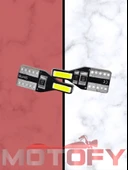 YENİ NESİL T10 LED ULTRA PARLAK MOTOSİKLET OTOMOBİL PARK PLAKA AMPÜLÜ (2 ADET) thumbnail 1