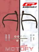 GP Kompozit Honda CB750 Hornet 2023-2024 Uyumlu Motor Koruma Demiri Siyah thumbnail 1