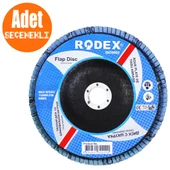 Rodex Avuç İçi Taşlama Flap Disk Zımpara 180 mm 40 Kum - 1
