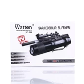 Orjinal 800 Lümen T6 Şarjlı El Feneri  Wt-086 thumbnail 2