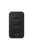 Samsung 3in1 65W 2xPD+UsbA 3 Çıkışlı Şarj Aleti + 60W Type-C To Type-C Hızlı Data ve Şarj Kablo 1.8M - 5