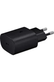 Samsung Galaxy A54 5G Fast Charging 25W Type-C Çıkışlı Kablolu Şarj Aleti Siyah(Samsung Türkiye Gara - 3