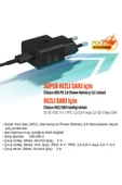 Samsung EP-T2510N TYPE C Şarj Aleti 25W Süper Hızlı Type-C Şarj Adaptörü (Samsung Türkiye Garantili) - 3