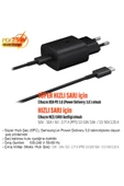 Samsung EP-TA800 Type-C Şarj Aleti 25W HIZLI - Type C Kablo Set (Samsung Türkiye Garantili) - 3
