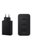 Samsung 3in1 65W 2xPD+UsbA 3 Çıkışlı Şarj Aleti + 60W Type-C To Type-C Hızlı Data ve Şarj Kablo 1.8M - 7