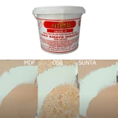 Akril Lake Emaye Macunu Tahta Ahşap Sunta Mdf Yonga Kontrplak Duralit Dolgu Tamir Macunu Beyaz 3 Kg - 3