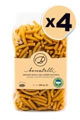 PASTA BONATTELLİ 4LÜ ORGANİK NOHUT UNLU MAKARNA - 1