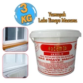 Akril Lake Emaye Macunu Tahta Ahşap Sunta Mdf Yonga Kontrplak Duralit Dolgu Tamir Macunu Beyaz 3 Kg - 1