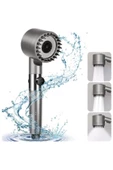TopTic Filtreli Duş Başlığı Basınçlı Yağmurlama Fıskiye 3 Mod - 5