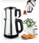 Teba Paslanmaz Çelik Çay Makinası çaycı 1500 w 1,8 lt emniyet sistemli - 3