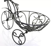 Ferforje Dekoratif Bisiklet Çiçeklik St00077 - 2