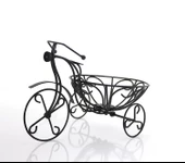 Ferforje Dekoratif Bisiklet Çiçeklik St00077 - 1
