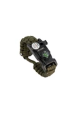 Orgaz Orcamp Paracord Hayatta Kalma Bilekliği Haki OUT-4300 - 1