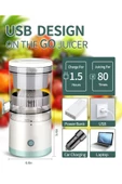 Siprona Premium Özel Üretim Usb Şarj Edilebilir Taşınabilir Mini Meyve Sıkacağı Meyve Ve Narenciye Sıkacağı - 6