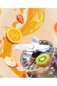 PEGA HOME Taşınabilir 350 ml Blender Mini Meyve Karıştırıcı Milkshake Işlevli Blander Smothie (PLASTİK) - 7