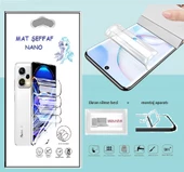 OnePlus 7T Nano Ekran Koruyucu İnce Esnek MAT Şeffaf thumbnail 1