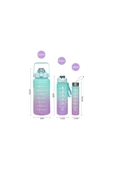 TTT 3'lü motivasyon suluk seti 2.000 ML - 750 ML- 300 ML 3’lü se - 6