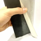 Yapışkanlı Çanta Astar Tela ( 100x80 Cm ) Siyah - 3