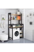 anka design  PEEK ÇAMAŞIR MAKİNESİ BÖLMELİ BANYO RAFI - 1