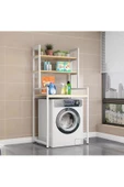 anka design  PEEK ÇAMAŞIR MAKİNESİ BÖLMELİ BANYO RAFI - 2