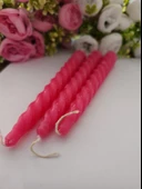 YASİMA 3 Lü BURGU Mum şamdan dekor Yılbası Özel Gün MUMU - 3