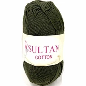 Sultan Cotton Amigurumi İpi Haki Yeşil  ( 100 Gr ) - 1
