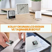 ThermoPro TP157 İç Mekan (Sera, Dolap, Bebek Odası) Hassas Sıcaklık ve Nem Ölçer Mini Termometre 2 Adet - 5