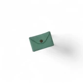 Origami Deri Kartlık Yeşil - 1