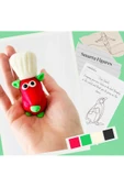 Smarta Kids Havayla Kuruyan Modelleme Hamuru 70gr Kırmızı - 5