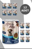 HOW MEOW 12 ADET JÖLELİ PARÇA ETLİ YAVRU KÖPEK YAŞ MAMASI BALIK 400 GRAM - 2