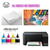 PERFECTİON Epson Uyumlu 103 L3266 L3256 L1210 L1250 4 Renk Mürekkep Dolum Seti 5x100 gr. - 2