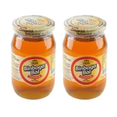 Binboğa Çiçek Balı 460 gr Cam x 2 Adet - 1