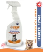 Silky - Kedi Uzaklaştırma ve Tuvalet Eğitim Desteği Spreyi -  500ml - 1