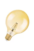 Osram Led Globe Flament 6.5W 2400K 720lm E27 Duy Gold Işık Ampul - 1