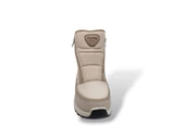 Scooter 7449 Kadın Krem Fermuarlı Su Geçirmez ( Watertight ) Kar Botu - 5