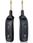 A9 Kablosuz Gitar Sistemi Alıcı Verici Şarjlı Elektro Gitar Bas Keman Elektro Saz - 1