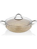 Amboss Amboss Aquamarine 24 cm Basık Granit Tencere - 1
