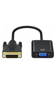 Dvi Vga Dvi To Vga Aktif Dönüştürücü Kablo (dvı-d Erkek - Vga) - 2