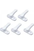 5 Adet Kırılmaz Metal Pimapen Pencere Emniyet Çocuk Kilidi - 1
