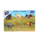 NessiWorldONY-328 329 Onyıl, Ahşap Tutmalı Vahşi Hayvanlar - 4