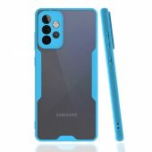 Samsung Galaxy A52 Renkli Kenarlı Silikon Kılıf - 1
