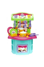 Candy Şef Mutfak Seti Oyuncak Mutfak Takımı Set thumbnail 1