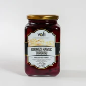 Vafi Turşu Serisi Kırmızı Havuç Turşusu 1000cc-500gr - 1