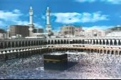 NessiWorld 5D Elmas Boyama Ekstra Çözünürlüğe Sahip Kabe Resmi Mekke Tablosu 40x60 cm - 1